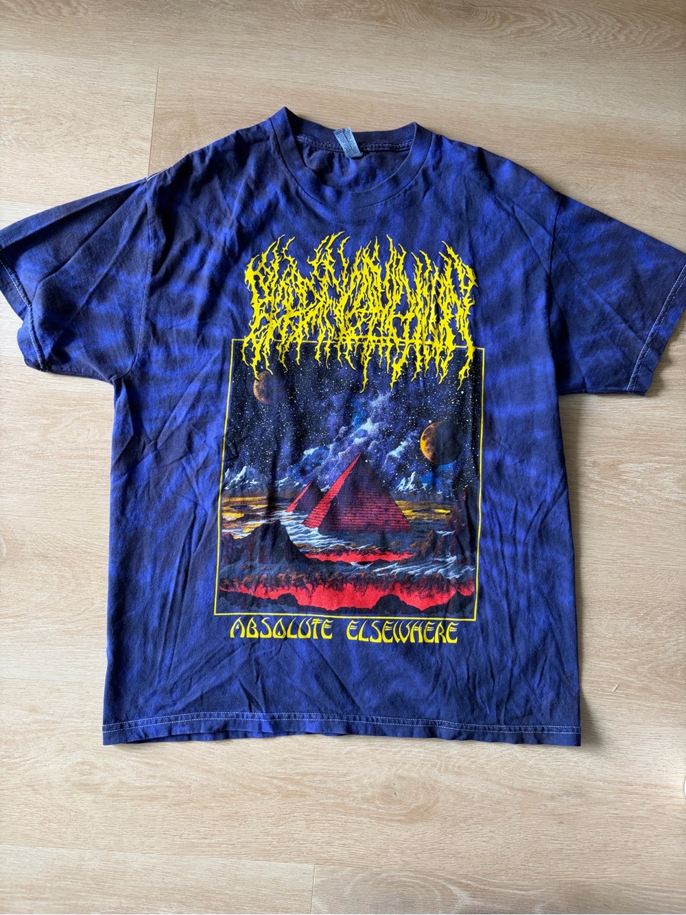 Blood Incantation Absolute Elsewhere 2024 Tie Dye Band T-Shirt